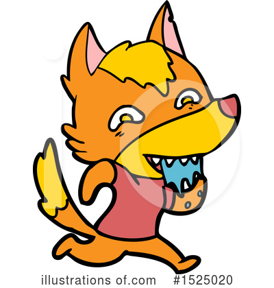 Royalty-Free (RF) Fox Clipart Illustration by lineartestpilot - Stock Sample #1525020