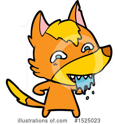 Royalty-Free (RF) Fox Clipart Illustration by lineartestpilot - Stock Sample #1525023