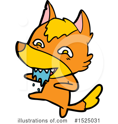Royalty-Free (RF) Fox Clipart Illustration by lineartestpilot - Stock Sample #1525031