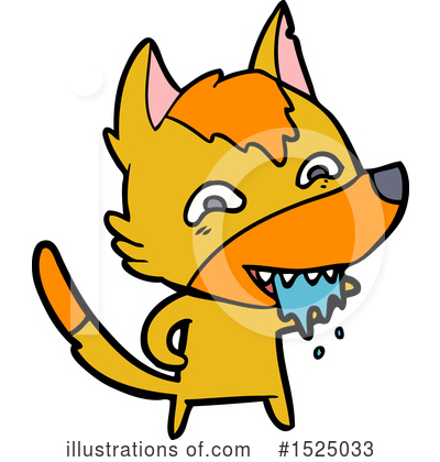 Royalty-Free (RF) Fox Clipart Illustration by lineartestpilot - Stock Sample #1525033