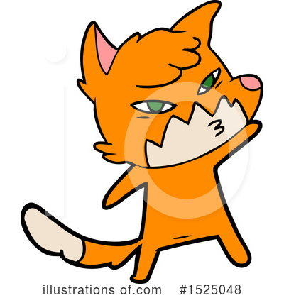 Royalty-Free (RF) Fox Clipart Illustration by lineartestpilot - Stock Sample #1525048
