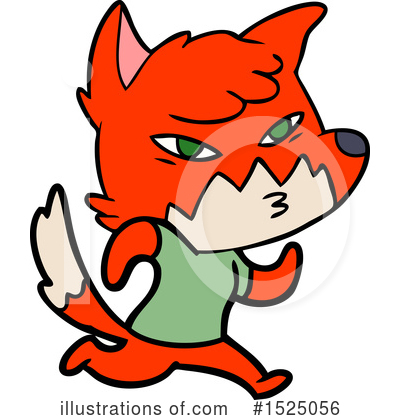 Royalty-Free (RF) Fox Clipart Illustration by lineartestpilot - Stock Sample #1525056