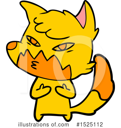 Royalty-Free (RF) Fox Clipart Illustration by lineartestpilot - Stock Sample #1525112