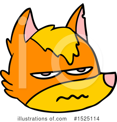 Royalty-Free (RF) Fox Clipart Illustration by lineartestpilot - Stock Sample #1525114