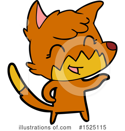 Royalty-Free (RF) Fox Clipart Illustration by lineartestpilot - Stock Sample #1525115