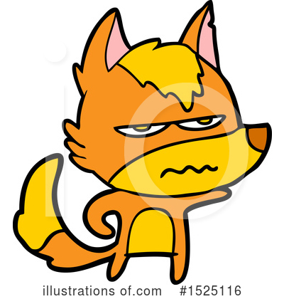 Royalty-Free (RF) Fox Clipart Illustration by lineartestpilot - Stock Sample #1525116