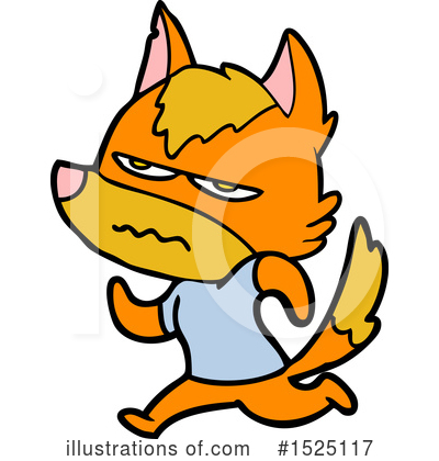 Royalty-Free (RF) Fox Clipart Illustration by lineartestpilot - Stock Sample #1525117