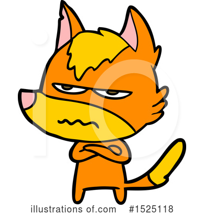 Royalty-Free (RF) Fox Clipart Illustration by lineartestpilot - Stock Sample #1525118