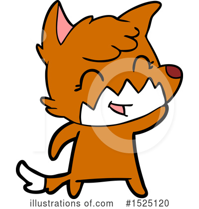 Royalty-Free (RF) Fox Clipart Illustration by lineartestpilot - Stock Sample #1525120