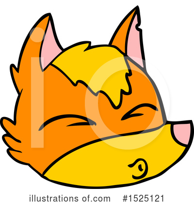Royalty-Free (RF) Fox Clipart Illustration by lineartestpilot - Stock Sample #1525121
