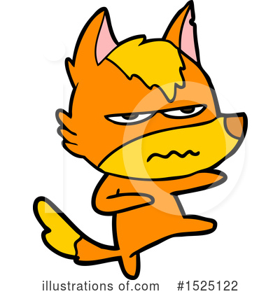 Royalty-Free (RF) Fox Clipart Illustration by lineartestpilot - Stock Sample #1525122
