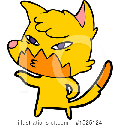 Royalty-Free (RF) Fox Clipart Illustration by lineartestpilot - Stock Sample #1525124