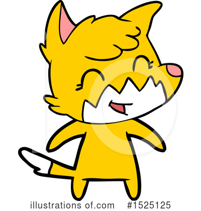 Royalty-Free (RF) Fox Clipart Illustration by lineartestpilot - Stock Sample #1525125
