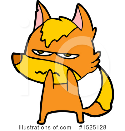 Royalty-Free (RF) Fox Clipart Illustration by lineartestpilot - Stock Sample #1525128