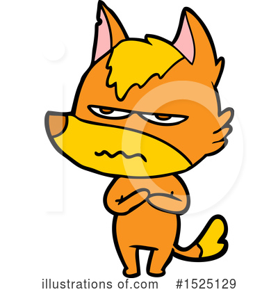 Royalty-Free (RF) Fox Clipart Illustration by lineartestpilot - Stock Sample #1525129