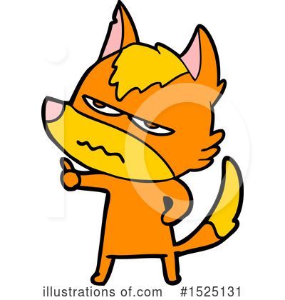 Royalty-Free (RF) Fox Clipart Illustration by lineartestpilot - Stock Sample #1525131