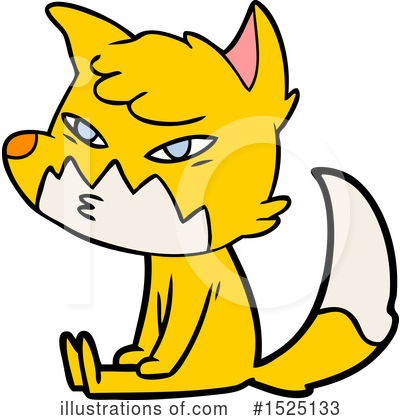 Royalty-Free (RF) Fox Clipart Illustration by lineartestpilot - Stock Sample #1525133