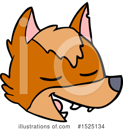 Royalty-Free (RF) Fox Clipart Illustration by lineartestpilot - Stock Sample #1525134