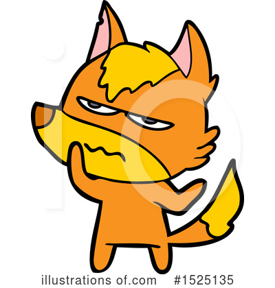 Royalty-Free (RF) Fox Clipart Illustration by lineartestpilot - Stock Sample #1525135