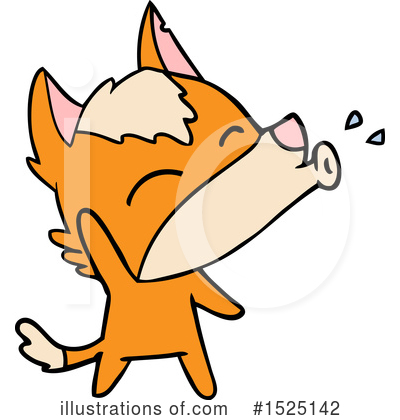 Royalty-Free (RF) Fox Clipart Illustration by lineartestpilot - Stock Sample #1525142
