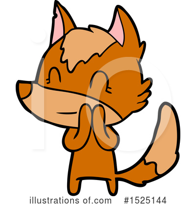 Royalty-Free (RF) Fox Clipart Illustration by lineartestpilot - Stock Sample #1525144