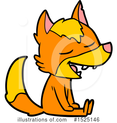 Royalty-Free (RF) Fox Clipart Illustration by lineartestpilot - Stock Sample #1525146