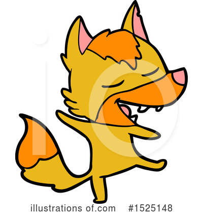 Royalty-Free (RF) Fox Clipart Illustration by lineartestpilot - Stock Sample #1525148