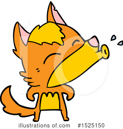 Royalty-Free (RF) Fox Clipart Illustration by lineartestpilot - Stock Sample #1525150