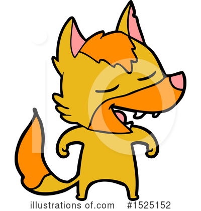 Royalty-Free (RF) Fox Clipart Illustration by lineartestpilot - Stock Sample #1525152