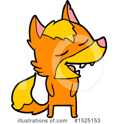 Royalty-Free (RF) Fox Clipart Illustration by lineartestpilot - Stock Sample #1525153