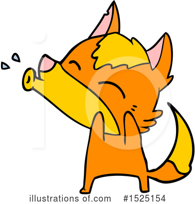Royalty-Free (RF) Fox Clipart Illustration by lineartestpilot - Stock Sample #1525154