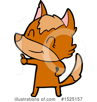 Royalty-Free (RF) Fox Clipart Illustration by lineartestpilot - Stock Sample #1525157
