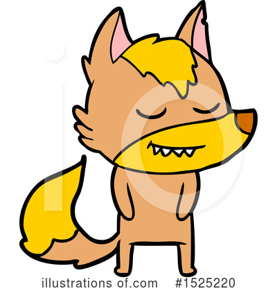 Royalty-Free (RF) Fox Clipart Illustration by lineartestpilot - Stock Sample #1525220