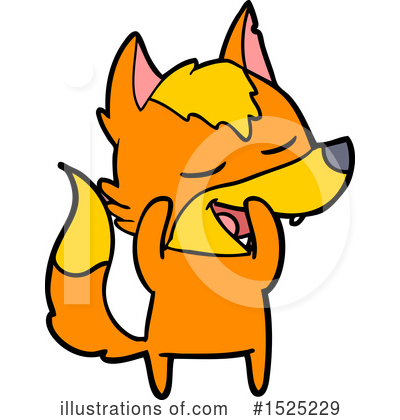Royalty-Free (RF) Fox Clipart Illustration by lineartestpilot - Stock Sample #1525229