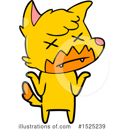 Royalty-Free (RF) Fox Clipart Illustration by lineartestpilot - Stock Sample #1525239