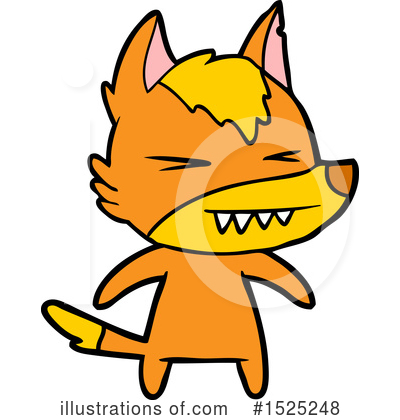 Royalty-Free (RF) Fox Clipart Illustration by lineartestpilot - Stock Sample #1525248