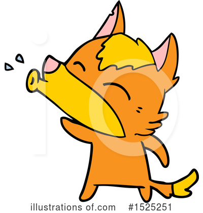 Royalty-Free (RF) Fox Clipart Illustration by lineartestpilot - Stock Sample #1525251