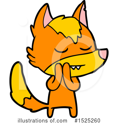 Royalty-Free (RF) Fox Clipart Illustration by lineartestpilot - Stock Sample #1525260