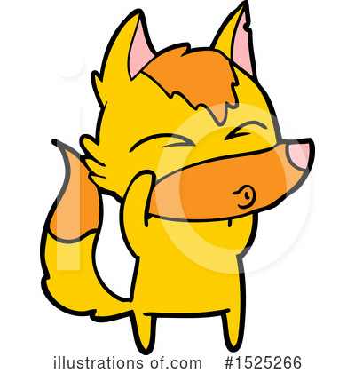 Royalty-Free (RF) Fox Clipart Illustration by lineartestpilot - Stock Sample #1525266