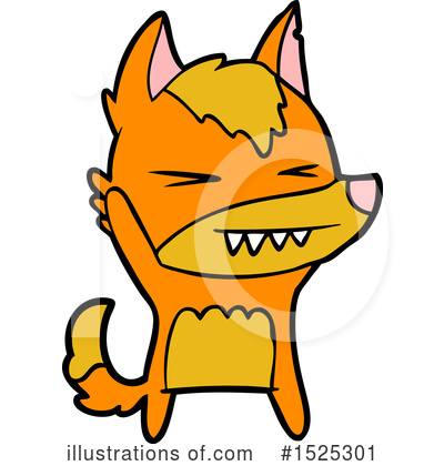 Royalty-Free (RF) Fox Clipart Illustration by lineartestpilot - Stock Sample #1525301