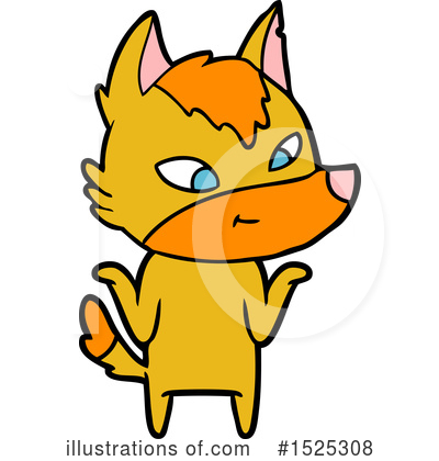 Royalty-Free (RF) Fox Clipart Illustration by lineartestpilot - Stock Sample #1525308