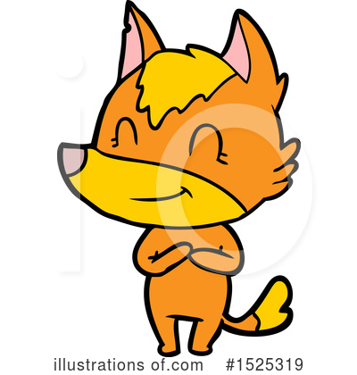 Royalty-Free (RF) Fox Clipart Illustration by lineartestpilot - Stock Sample #1525319