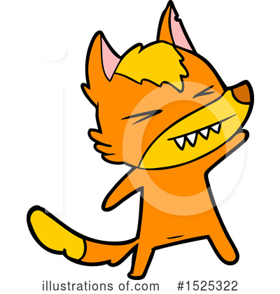 Royalty-Free (RF) Fox Clipart Illustration by lineartestpilot - Stock Sample #1525322