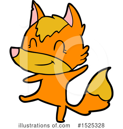 Royalty-Free (RF) Fox Clipart Illustration by lineartestpilot - Stock Sample #1525328