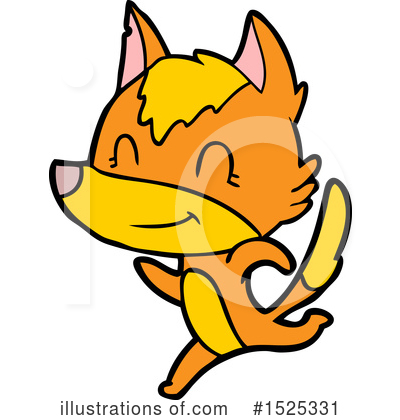Royalty-Free (RF) Fox Clipart Illustration by lineartestpilot - Stock Sample #1525331