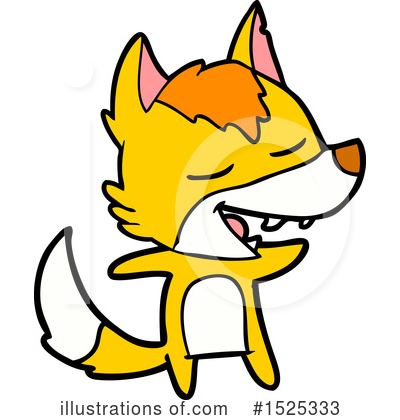 Royalty-Free (RF) Fox Clipart Illustration by lineartestpilot - Stock Sample #1525333