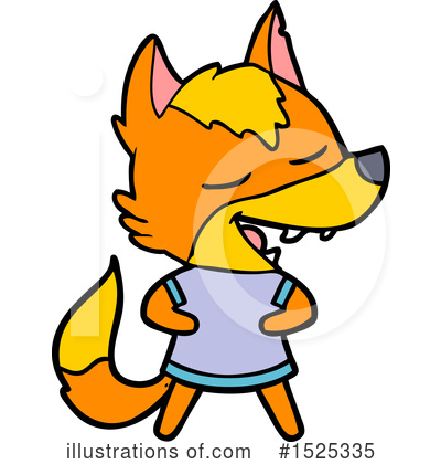 Royalty-Free (RF) Fox Clipart Illustration by lineartestpilot - Stock Sample #1525335