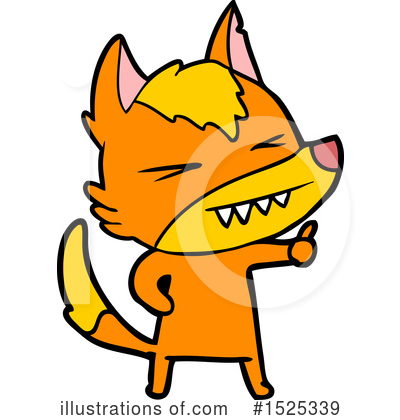 Royalty-Free (RF) Fox Clipart Illustration by lineartestpilot - Stock Sample #1525339