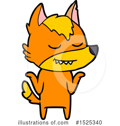 Royalty-Free (RF) Fox Clipart Illustration by lineartestpilot - Stock Sample #1525340