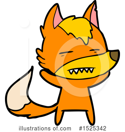 Royalty-Free (RF) Fox Clipart Illustration by lineartestpilot - Stock Sample #1525342
